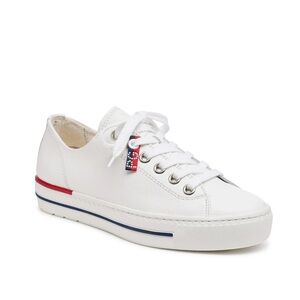 Paul Green Carly Sneaker - white leather size 7